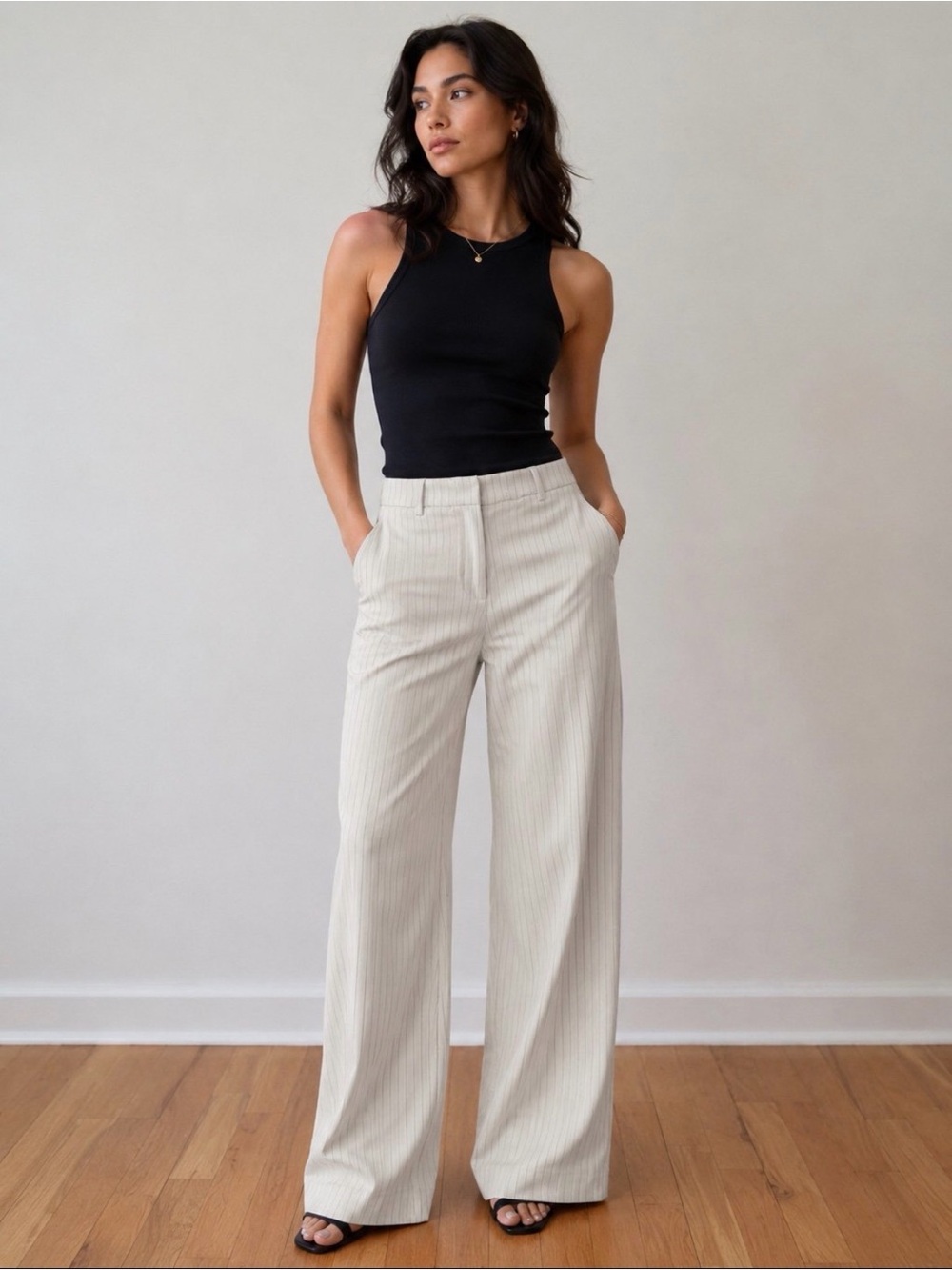Striped House of Harlow Trousers